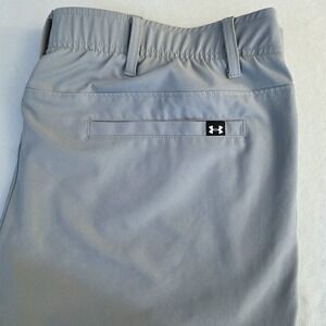 Under Armour Mens‎ Gray Performance Casual Golf Stretch Pants Size 40X30 (40X28)
